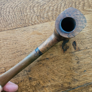 Briar Wood Smoking Pipe Vintage Art Deco c1930
