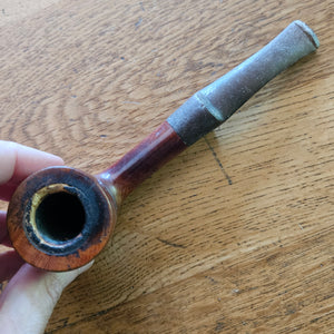 Briar Wood Smoking Pipe Vintage Art Deco c1930