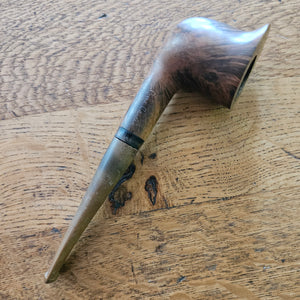 Briar Wood Smoking Pipe Vintage Art Deco c1930