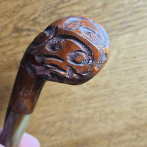 Briar Wood Smoking Pipe Vintage Art Deco c1930