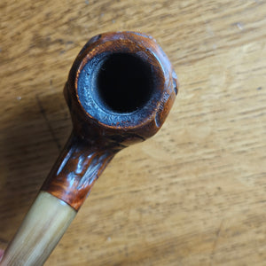 Briar Wood Smoking Pipe Vintage Art Deco c1930