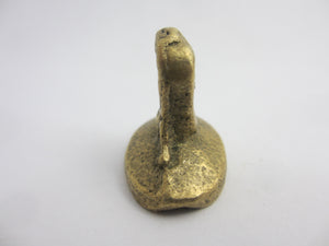 Bronze Islamic or Arabic Intaglio Seal Pendant Fob Charm Antique c1890
