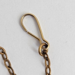 9k Gold Safety Clip Clasp Findings for Brooch or Pendant Vintage Art Deco