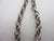 Sterling Silver Cable Link Chain Necklace 77.5cm / 30.5" Vintage Art Deco