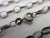 Sterling Silver Cable Link Chain Necklace 62.0cm / 24.4" Vintage Art Deco