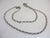 Sterling Silver Cable Link Chain Necklace 62.0cm / 24.4" Vintage Art Deco