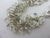 Multi Cabochon Moonstone Drops in Sterling Silver Pendant Charm Bracelet Vintage c1980