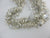 Multi Cabochon Moonstone Drops in Sterling Silver Pendant Charm Bracelet Vintage c1980