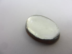 Cabochon Rock Crystal Pendant Vintage Art Deco c1920