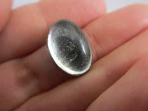 Cabochon Rock Crystal Pendant Vintage Art Deco c1920