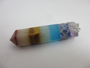 Chakra Crystal Pendant Sterling Silver Bale Vintage c1980