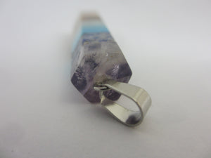 Chakra Crystal Pendant Sterling Silver Bale Vintage c1980