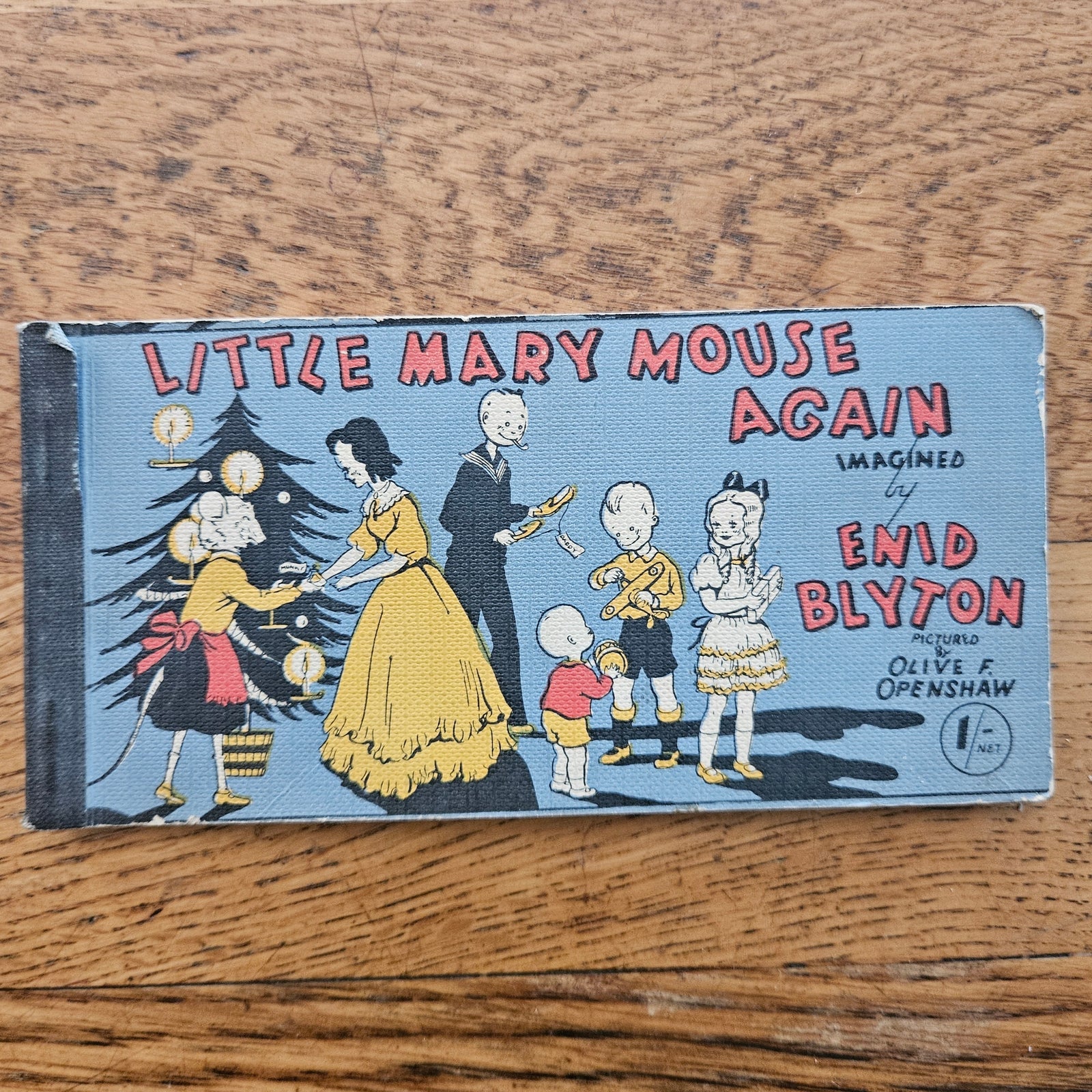 Little Mary Mouse Again by Enid Blyton Vintage Children's Book by Brockhampton Press