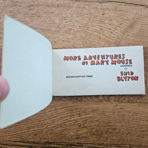 More Adventures of Mary Mouse by Enid Blyton Vintage Children's Book by Brockhampton Press