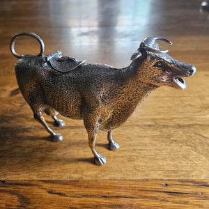 Cow Creamer Sterling Silver Vintage c1970
