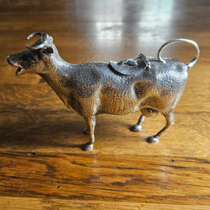 Cow Creamer Sterling Silver Vintage c1970