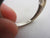 Diamond and 9k Gold Lovers Knot Ring Size UK U Vintage c1980