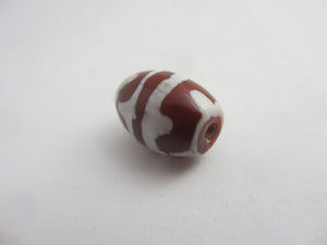 Dzi Bead Pendant Vintage Art Deco c1920