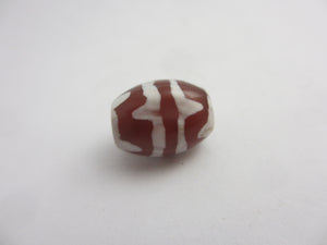 Dzi Bead Pendant Vintage Art Deco c1920