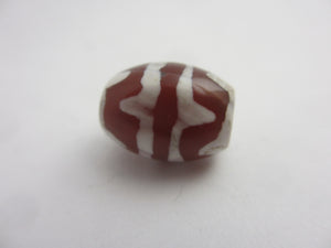 Dzi Bead Pendant Vintage Art Deco c1920