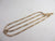 9k Gold Figaro Link Chain Necklace 48.8cm / 19.2" Vintage