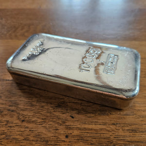 1000 Grams Fine Silver Bullion Bar Melter Assayer Vintage