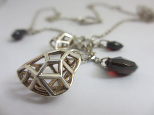 Dangling Heart Sterling Silver Pendant Necklace Links of London Vintage