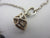 Dangling Heart Sterling Silver Pendant Necklace Links of London Vintage