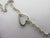 Dangling Heart Sterling Silver Pendant Necklace Links of London Vintage