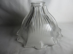 Holophane Glass Lamp Shade Pendant Shade Vintage Art Deco