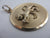 Leo the Lion Sterling Silver Gilt Pendant Vintage c1980