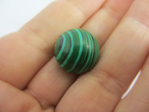 Green Malachite Gemstone Marble Toy Vintage Art Deco c1920