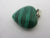 Malachite Heart Pendant Vintage c1980