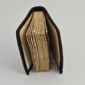 Armenian Miniature Dolls House Leather Prayer Book Vintage c1920