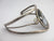 Mother of Pearl Apple Mexican Sterling Silver Bangle Bracelet Vintage