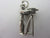 Rare Movie Camera Man Sterling Silver Vintage Charm or Pendant c1960