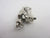 Rare Movie Camera Man Sterling Silver Vintage Charm or Pendant c1960