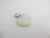 Opaline Stone Heart Pendant Sterling Silver Bale Vintage c1980