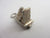 Opening Nuvo Movie Camera Sterling Silver Charm or Pendant Vintage c1960