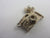 Pearl Flash Photo Camera Sterling Silver Charm or Pendant Vintage c1960
