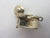 Pearl Flash Photo Camera Sterling Silver Charm or Pendant Vintage c1960