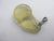 Rock Crystal Lucky Bean Pendant Vintage Art Deco c1920