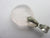 Rose Quartz Agate Lucky Bean Pendant Vintage Art Deco c1920