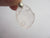 Rose Quartz Agate Lucky Bean Pendant Vintage Art Deco c1920