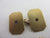 Sapphire Spinel 9k Gold Cufflinks Vintage 1953