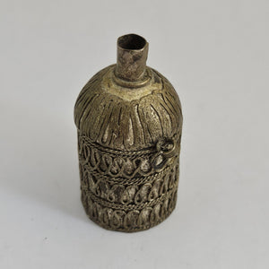 Silver Scent Bottle or Eye Kohl Bottle Vintage Art Deco