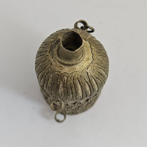 Silver Scent Bottle or Eye Kohl Bottle Vintage Art Deco