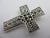 Celtic Cross Sterling Silver Pendant Vintage c1980