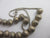 Sterling Silver Prayer Bead Necklace Vintage c1920
