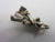 Moving Tourist or Traveller in Sterling Silver Charm or Pendant Vintage c1960